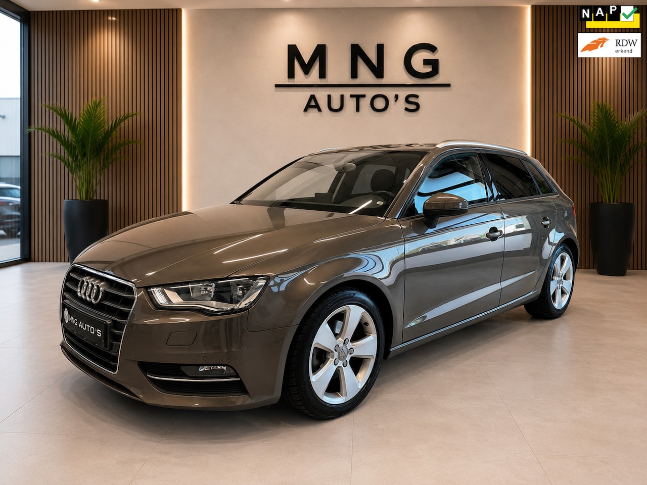 Audi A3 Sportback - 1.4 TFSI|Stoelvw.|Bang&Olufsen|Pdc|Cruis|Navi|Topstaat| - AutoWereld.nl