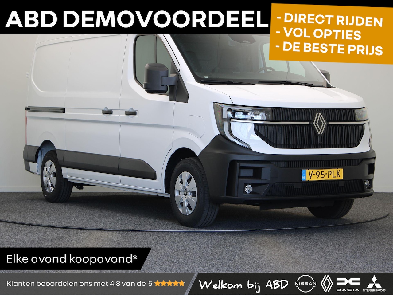 Renault Master E-Tech - T35 L2H2 Extra long range 87 kWh | Achteruitrijcamera | C-Shape LED dagrijverlichting | El - AutoWereld.nl