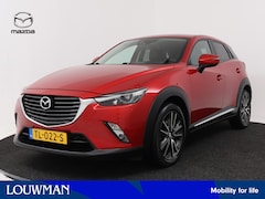 Mazda CX-3 - 2.0 SkyActiv-G 120 GT-M | Trekhaak | Half leder | Navigatie | Camera | PDC | Headup displa