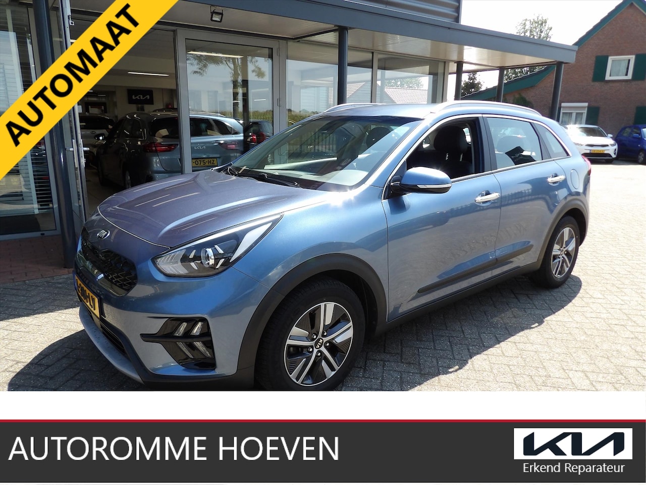 Kia Niro - 1.6 Hybrid AUTOMAAT DynamicLine Org. Ned. 45.000km - AutoWereld.nl