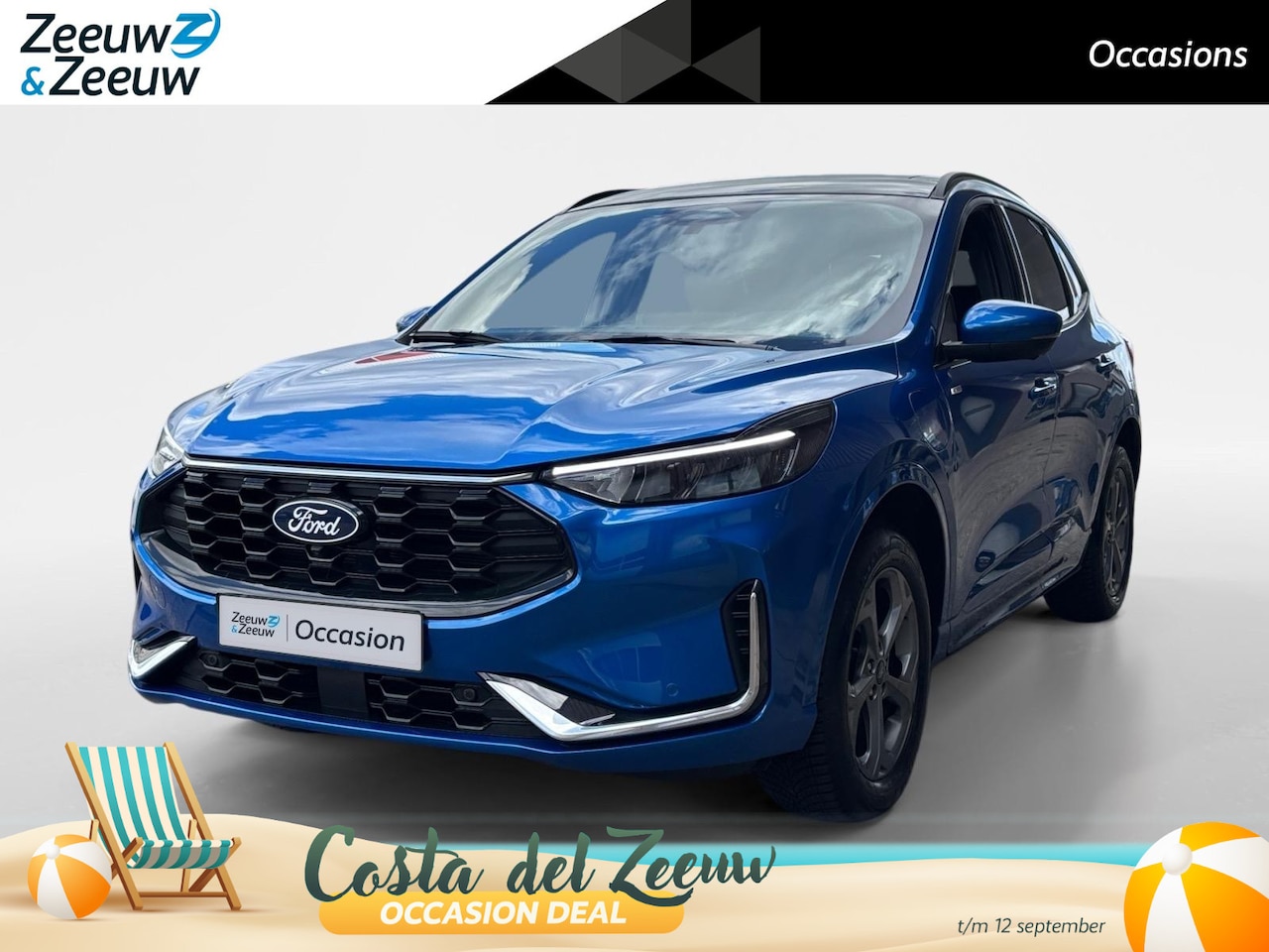 Ford Kuga - 2.5 PHEV ST-Line X | Winter Pack | Trekhaak | Memory stoelen | Panorama dak | Elektric. Ko - AutoWereld.nl