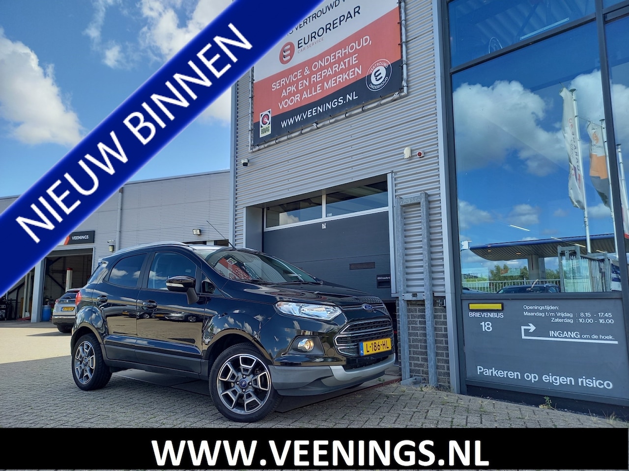 Ford EcoSport - 1.0 126PK EcoBoost Titanium - CLIMA - CRUISE - STOELVERW - NAVI - BLUETOOTH - PDC - TREKHA - AutoWereld.nl