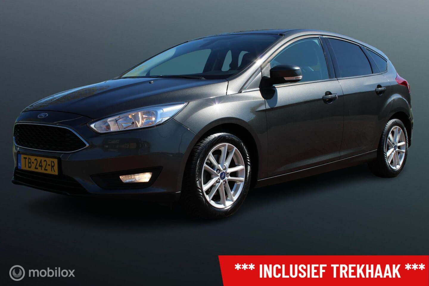 Ford Focus - 1.0 EcoBoost Lease Edition Business, Trekhaak, Donker glas, Clima, Pdc, Cruise, Telefoon, - AutoWereld.nl
