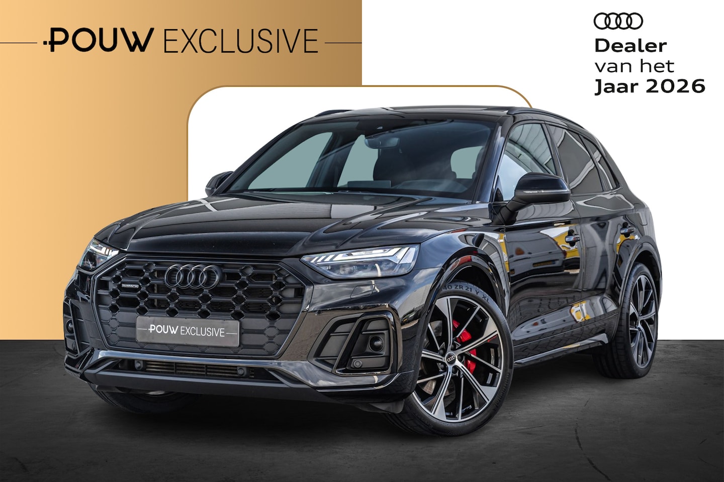 Audi Q5 - 55 TFSIe 367pk quattro S edition Competition | Trekhaak | Luchtvering | Panoramadak | 21'' - AutoWereld.nl