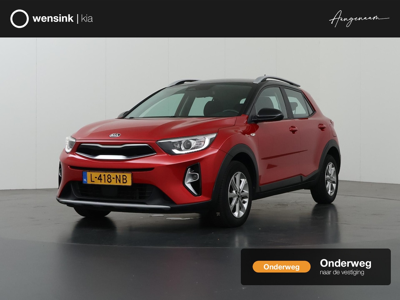 Kia Stonic - 1.0 T-GDi MHEV DynamicLine | Bluetooth | Airco |Stoel/Stuurwielverwarming| Navigatie via C - AutoWereld.nl