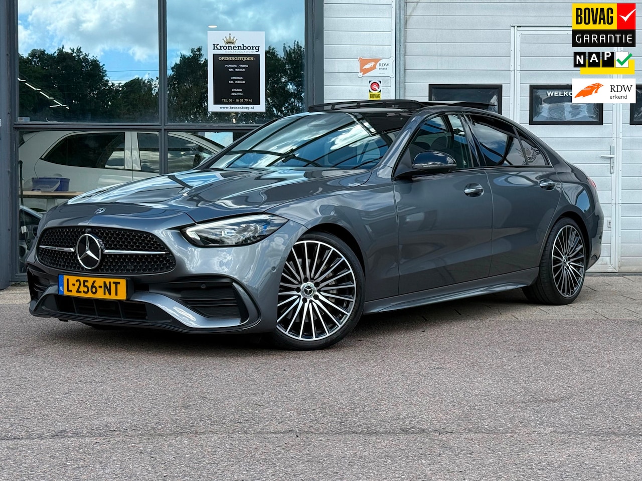 Mercedes-Benz C-klasse - 200 Launch Edition AMG Line| PANO| BURMESTER| HUD - AutoWereld.nl