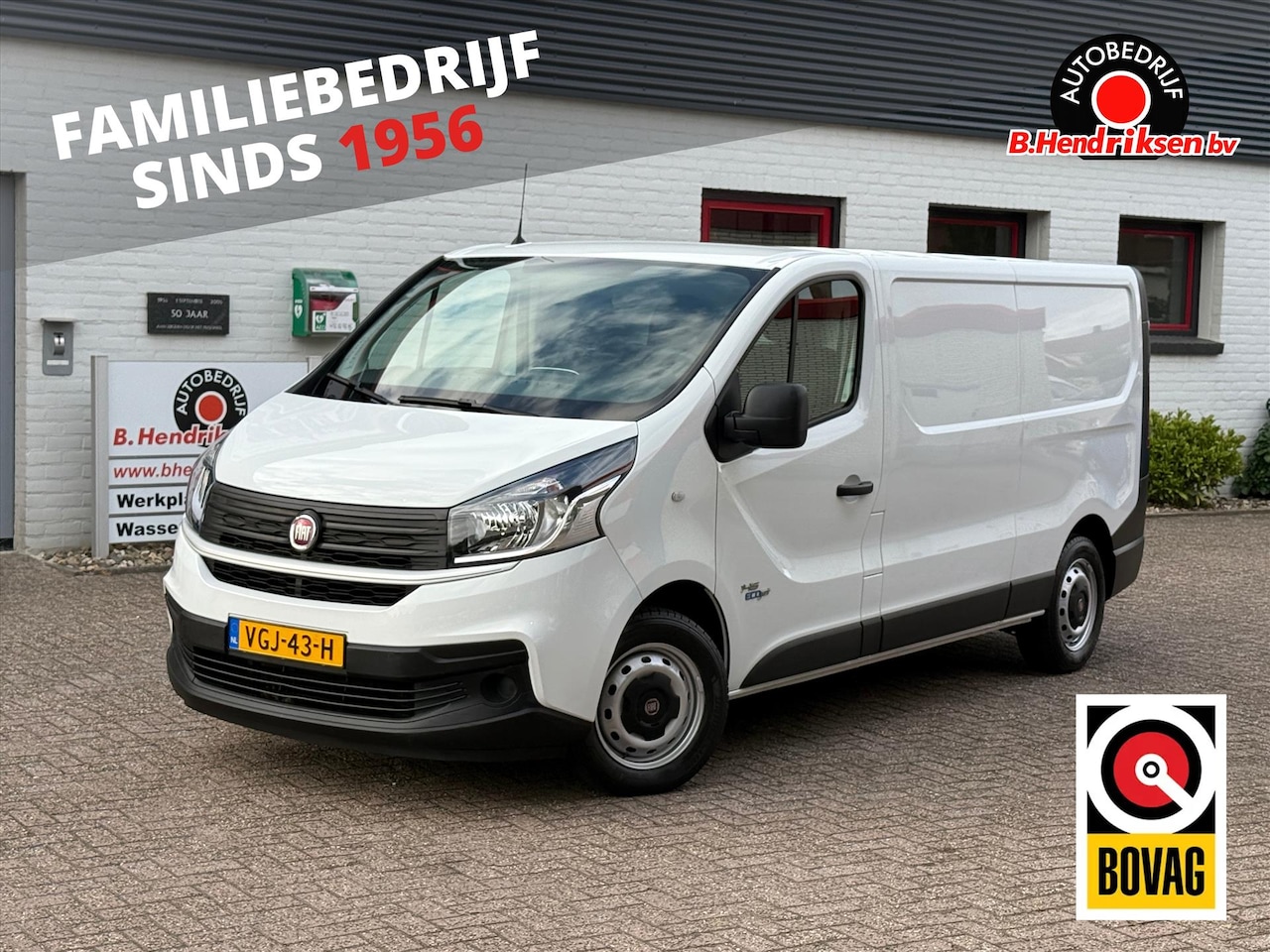 Fiat Talento - 2.0 MJ EcoJet 145pk L2H1 2900 Business Pro/ Trekhaak/ Vloer + wand platen/ Camera achter/ - AutoWereld.nl