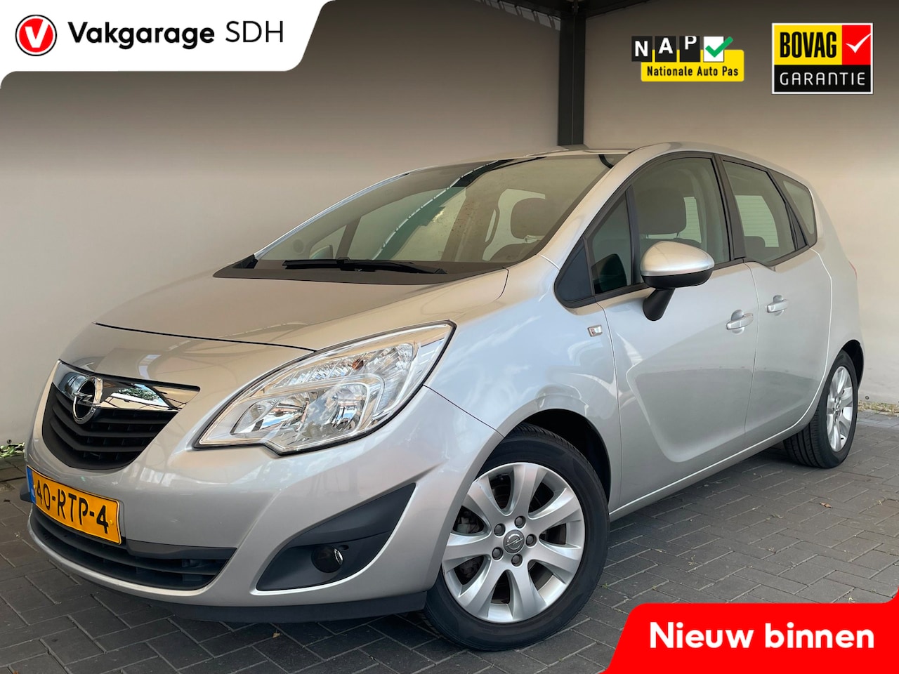 Opel Meriva - 1.4 Turbo Edition|NAP|Airco|Goed onderhouden|Eerste eigenaar - AutoWereld.nl