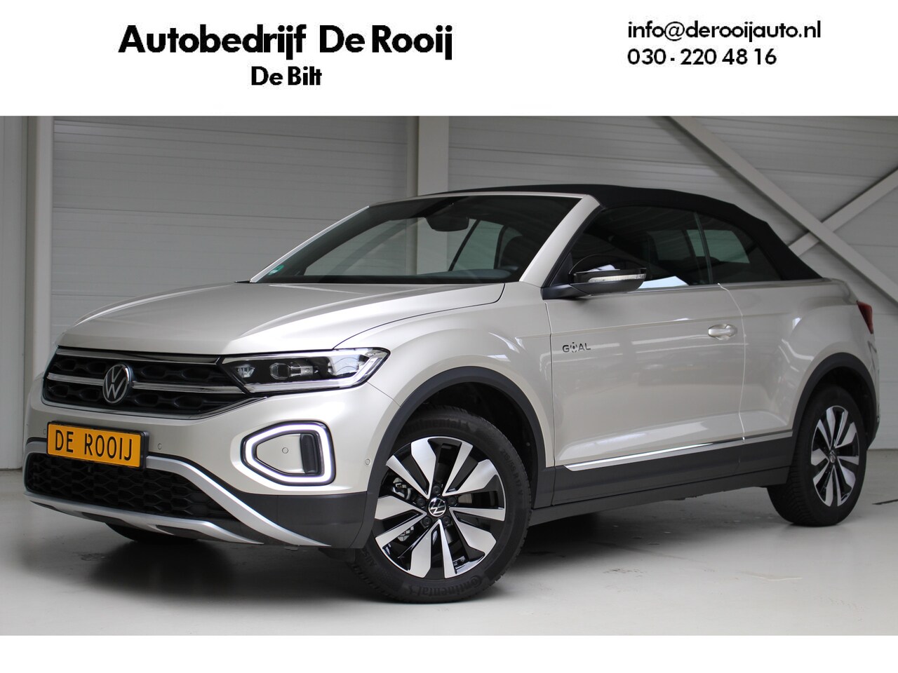 Volkswagen T-Roc Cabrio - 1.0 TSI Style | 17 inch LM | IQ Light | Navigatie | PDC + Camera | Side Assist - AutoWereld.nl