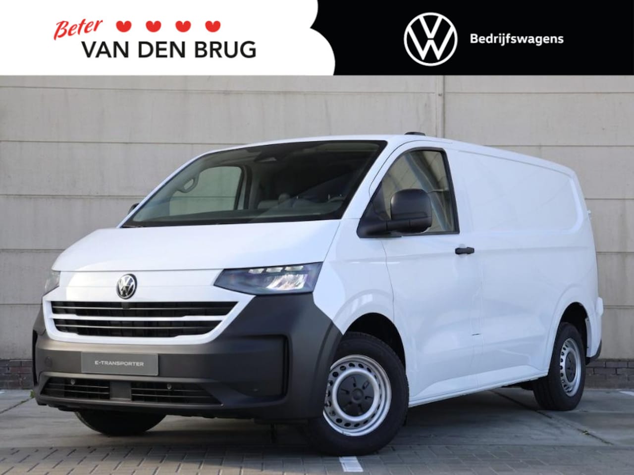 Volkswagen e-Transporter - Bestelwagen L1 elektromotor 100 kW (136 pk) 3100 m | Achterdeuren | Navi via App Connect | - AutoWereld.nl