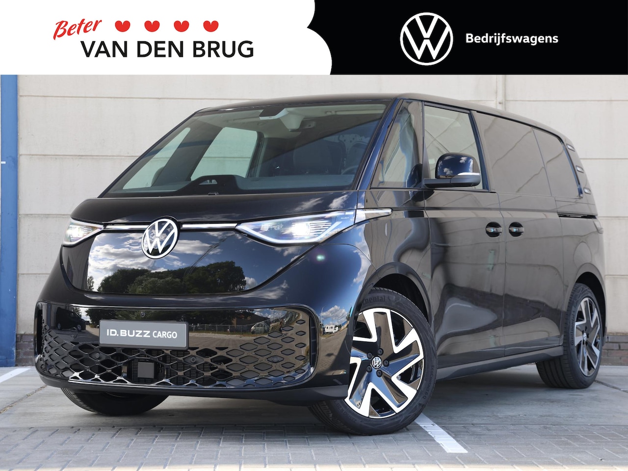Volkswagen ID. Buzz Cargo - Bulli Limited Edition Elektromotor 250 kW (340 pk) | 4x4 | 360 camera | Navi | Elek. bedie - AutoWereld.nl