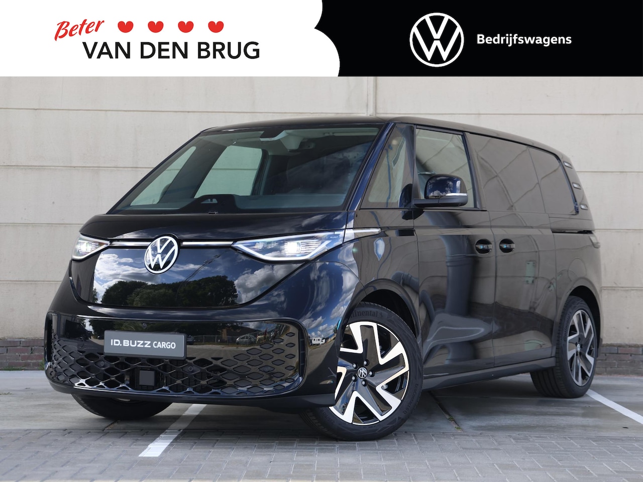 Volkswagen ID. Buzz Cargo - Bulli Limited Edition Elektromotor 210 kW (286 pk) | 360 camera | Navi | Elek. bedien. Ach - AutoWereld.nl