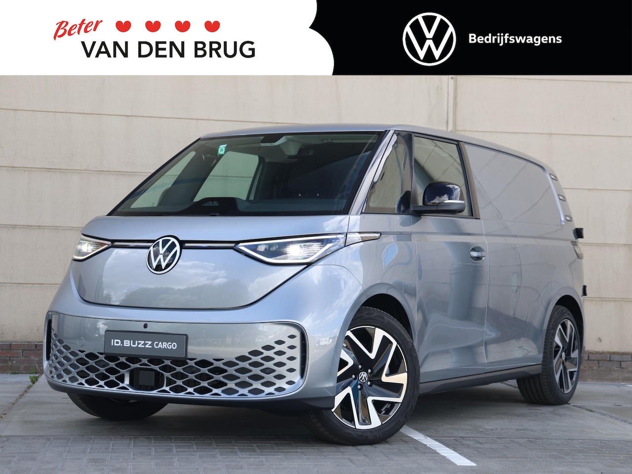Volkswagen ID. Buzz Cargo - Bulli Limited Edition Elektromotor 210 kW (286 pk) | 360 camera | Navi | Achterdeuren | We - AutoWereld.nl