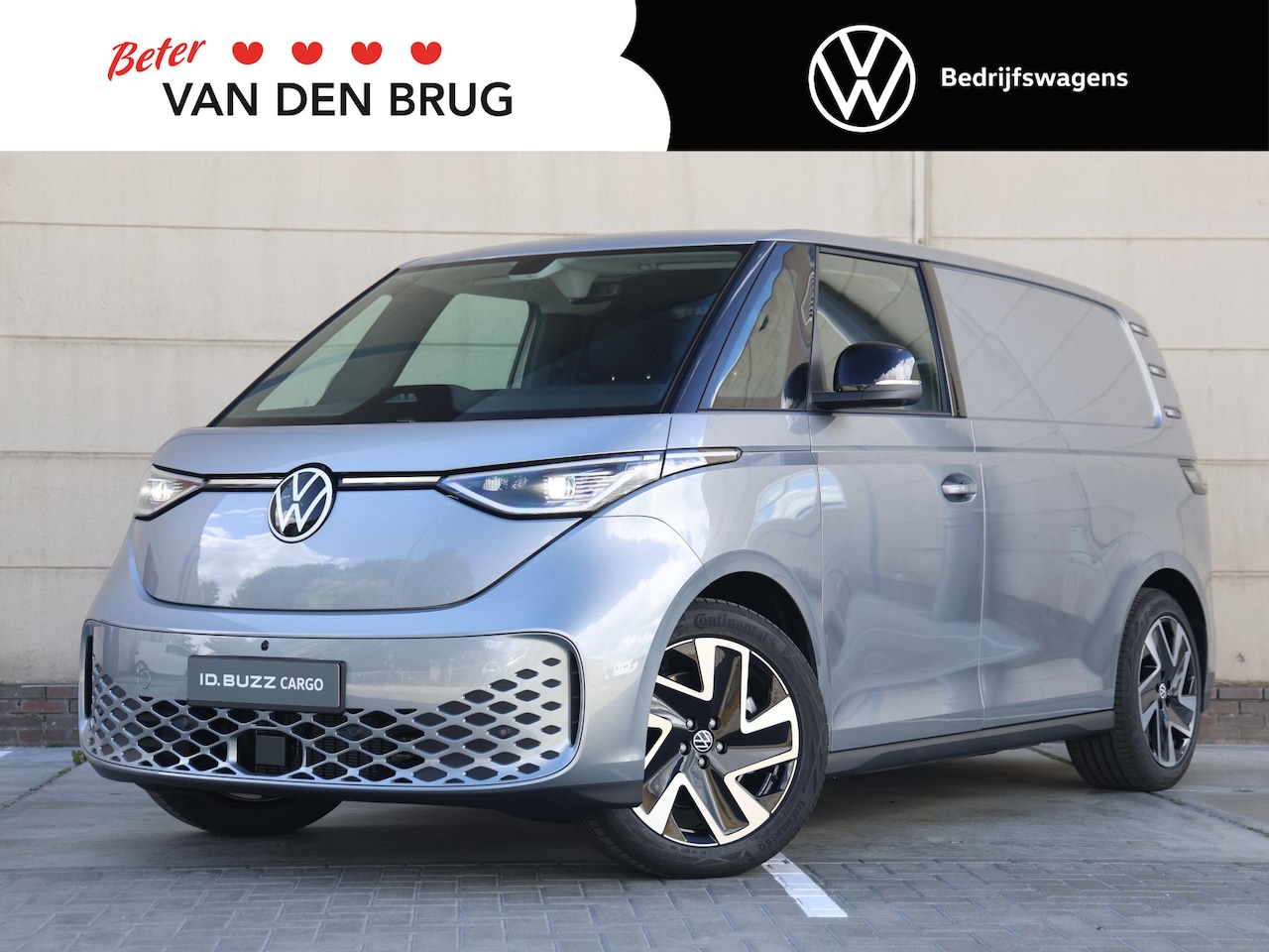 Volkswagen ID. Buzz Cargo - Bulli Limited Edition Elektromotor 210 kW (286 pk) | 360 camera | Navi | Elek. bedien. Ach - AutoWereld.nl