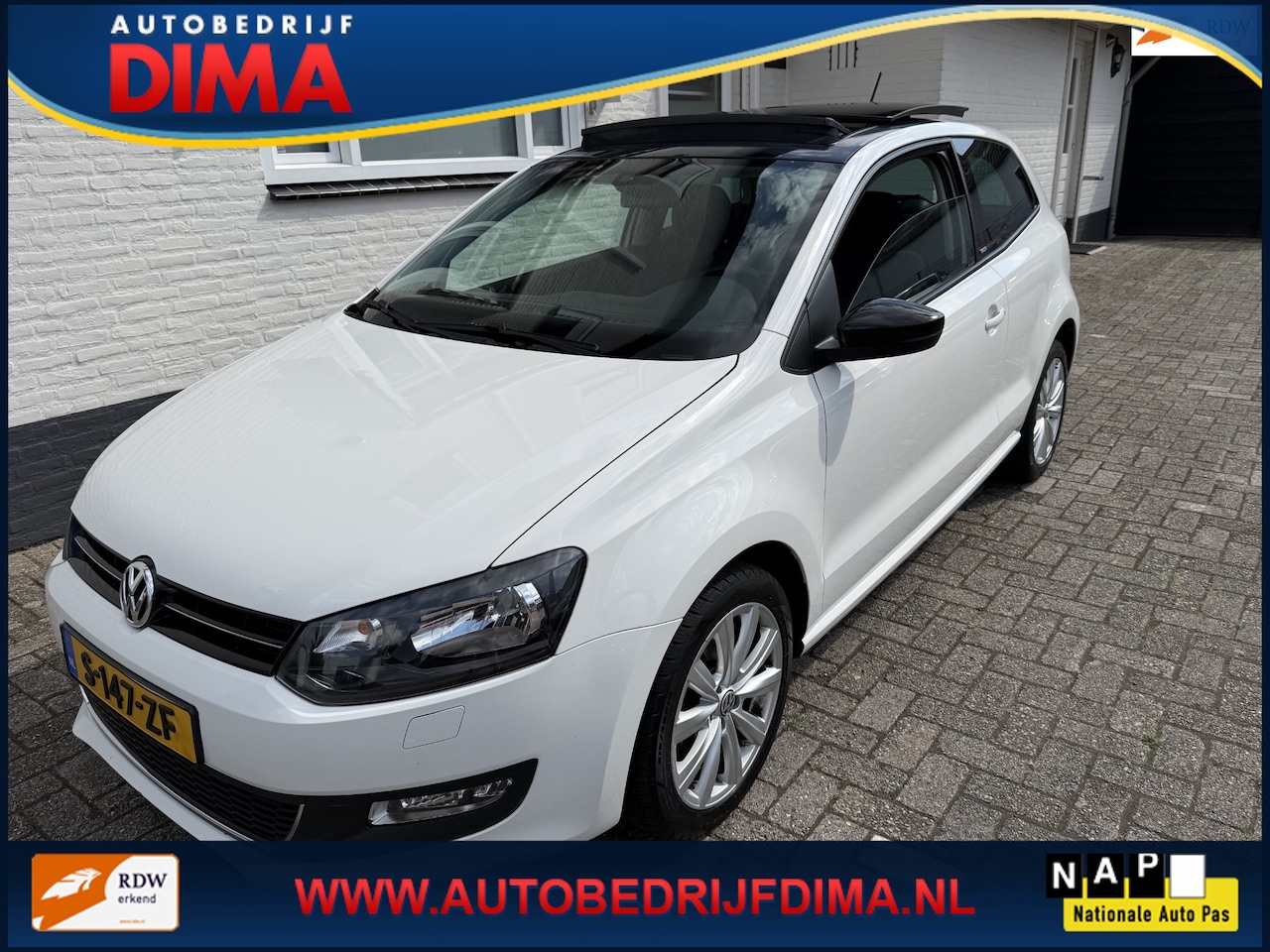 Volkswagen Polo - 1.2 Style/ Pano/ Airco/ Stoelverwarming - AutoWereld.nl