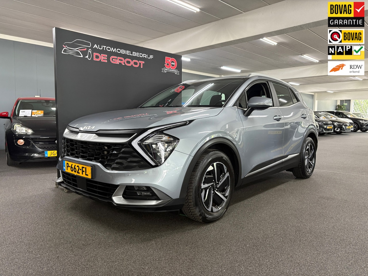 Kia Sportage - 1.6 T-GDi MHEV DynamicLine/ NL auto/ Vaste trekhaak/ Parkeersensoren - AutoWereld.nl