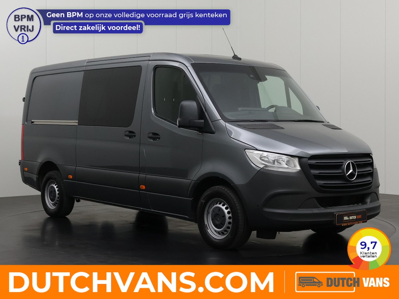 Mercedes-Benz Sprinter - 317CDi L2H1 | Standkachel | Navigatie | Camera | Airco | Betimmering | Trekhaak - AutoWereld.nl