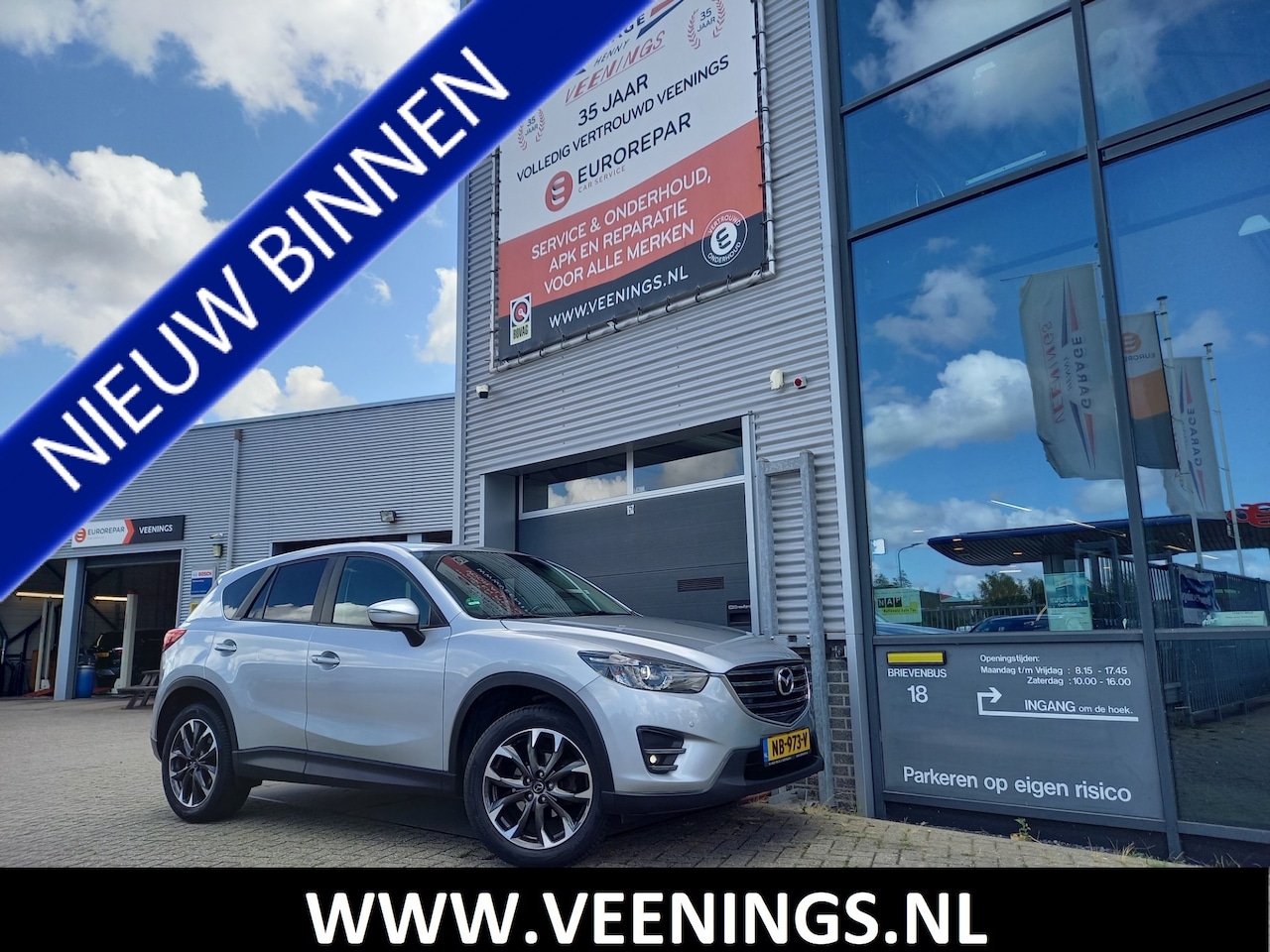 Mazda CX-5 - 2.0 SkyActiv-G 165 GT-M Line 2WD - 1E EIGENAAR - CAMERA - LEER - BOSE - TREKHAAK - XENON - - AutoWereld.nl