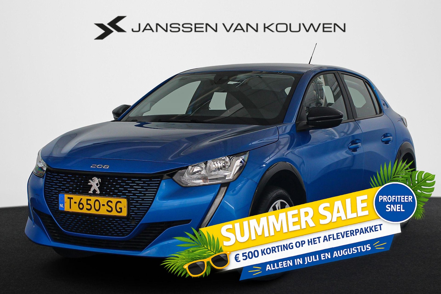 Peugeot e-208 - EV Active 50 kWh SOH 100% Navigatie Climate Control - AutoWereld.nl