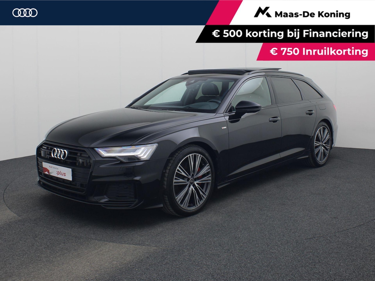 Audi A6 Avant - 55 TFSIe 367pk quattro Pro Line S Competition · Panoramadak · Camera · Apple/Android Car P - AutoWereld.nl