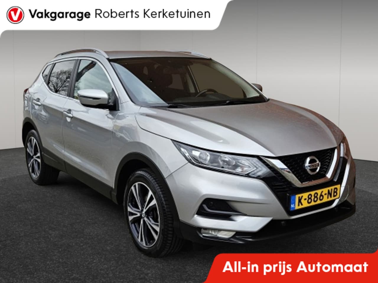 Nissan Qashqai - 1.3 DIG-T N-Connecta 160PK Automaat Navigatie Camera Trekhaak - AutoWereld.nl