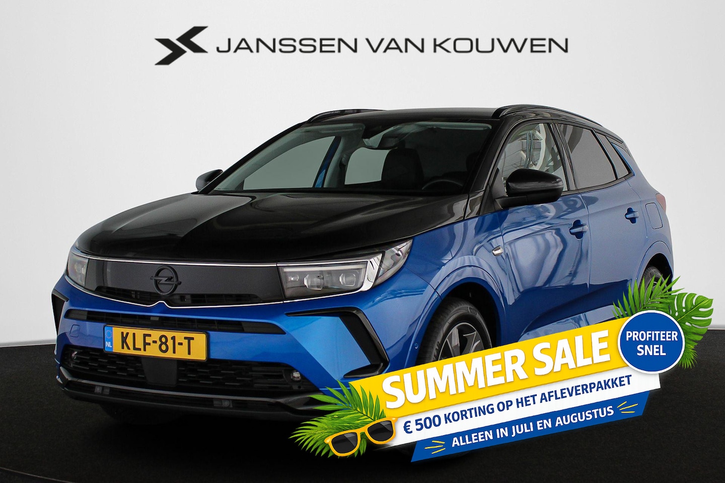Opel Grandland - 1.6 Turbo Plug-In Hybrid 4x4 GSe 300PK Keyless 360 Camera Stoelverwarming - AutoWereld.nl