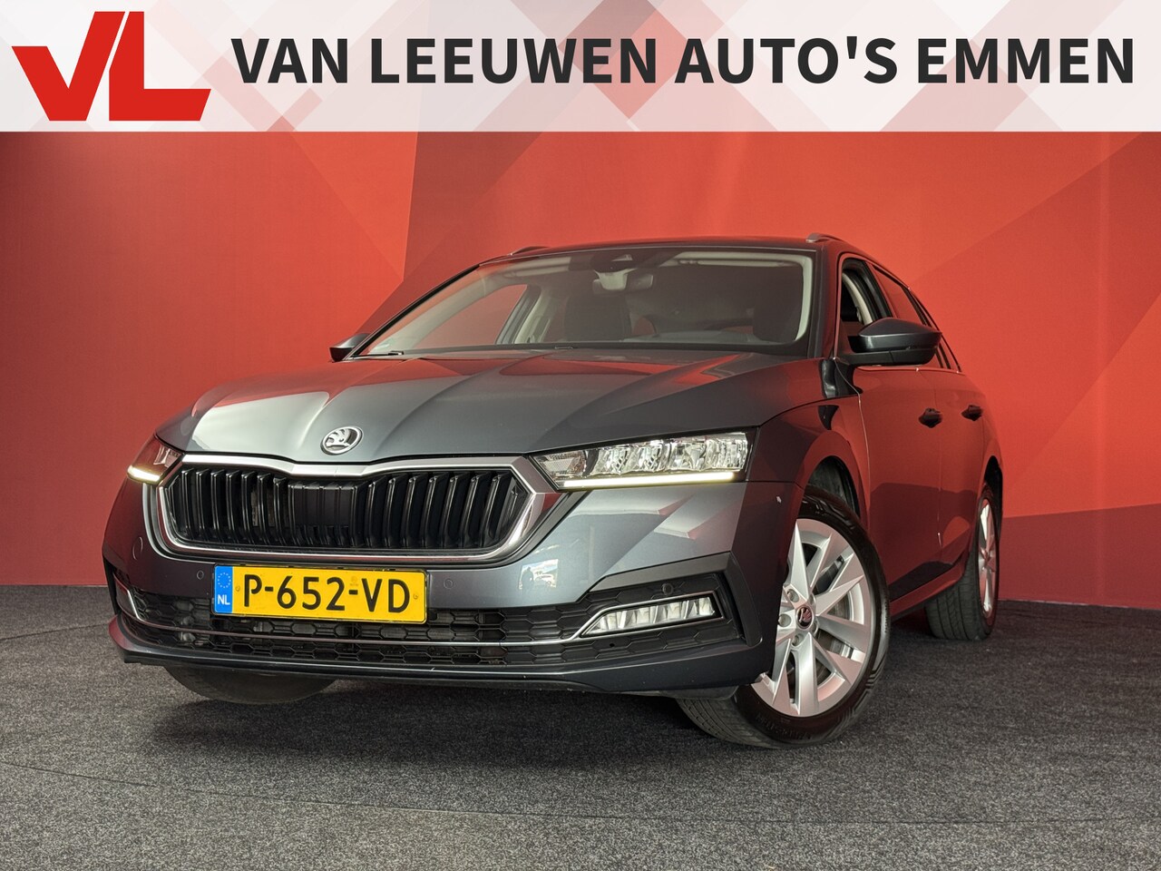Skoda Octavia Combi - 1.5 e-TSI Business Edition Plus  | Memory | Trekhaak | Stoelverwarming - AutoWereld.nl