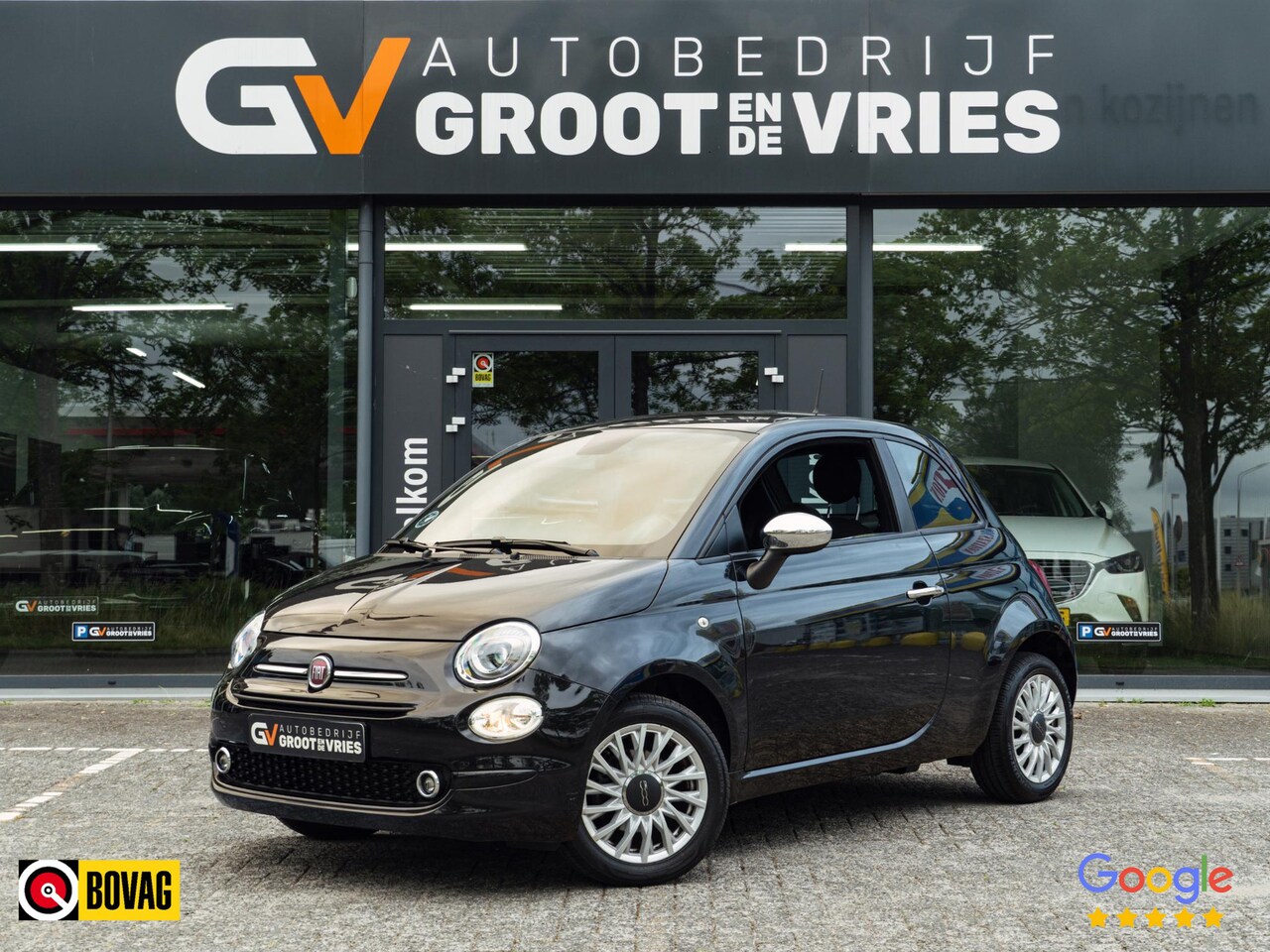 Fiat 500 - 1.0 Hybrid Urban|Airco|Navi|Velgen - AutoWereld.nl