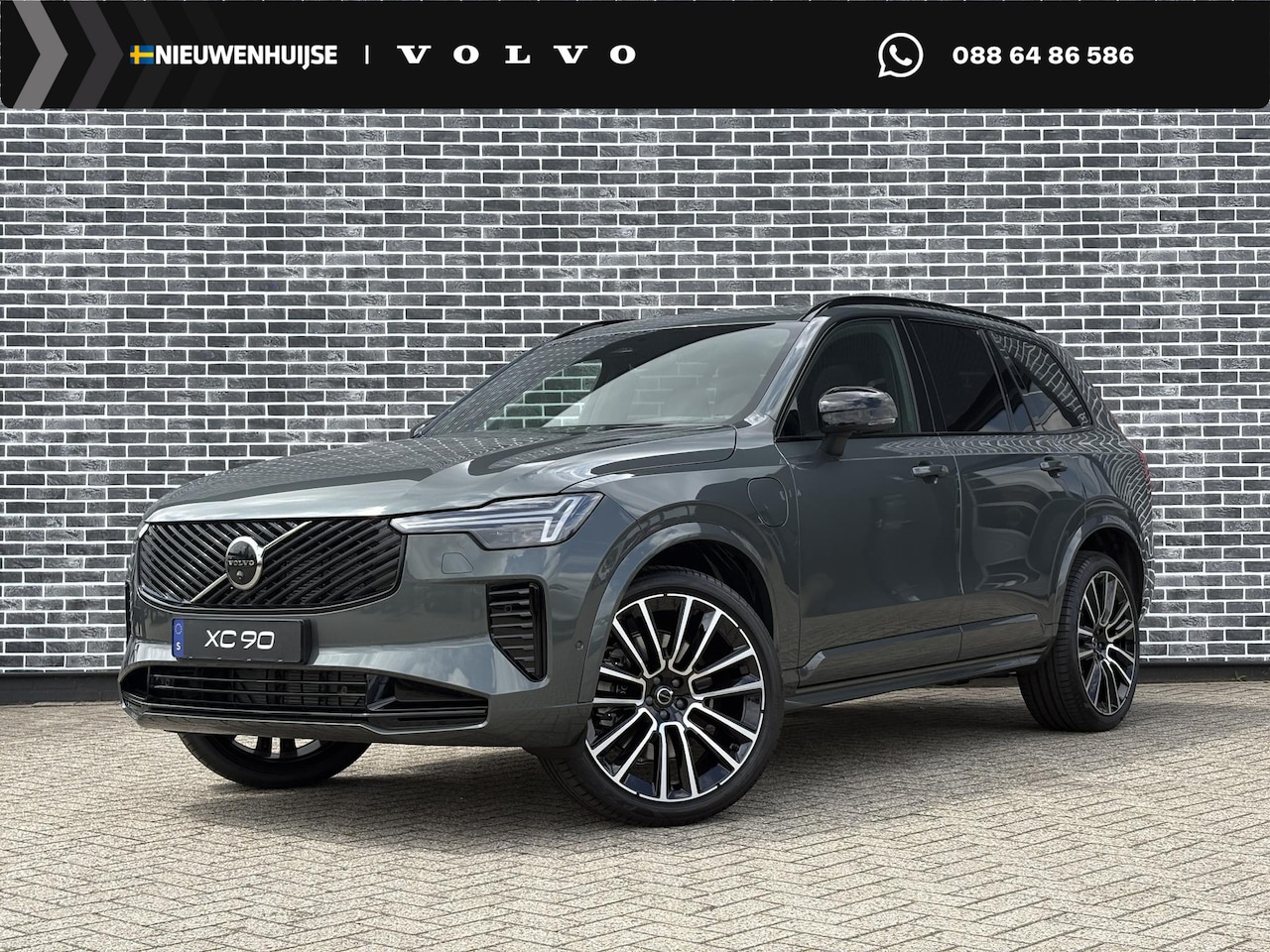 Volvo XC90 - 2.0 T8 Plug-in hybrid AWD Ultra Dark Exec. Ed. | Luchtvering | Geventileerde Nappa lederen - AutoWereld.nl