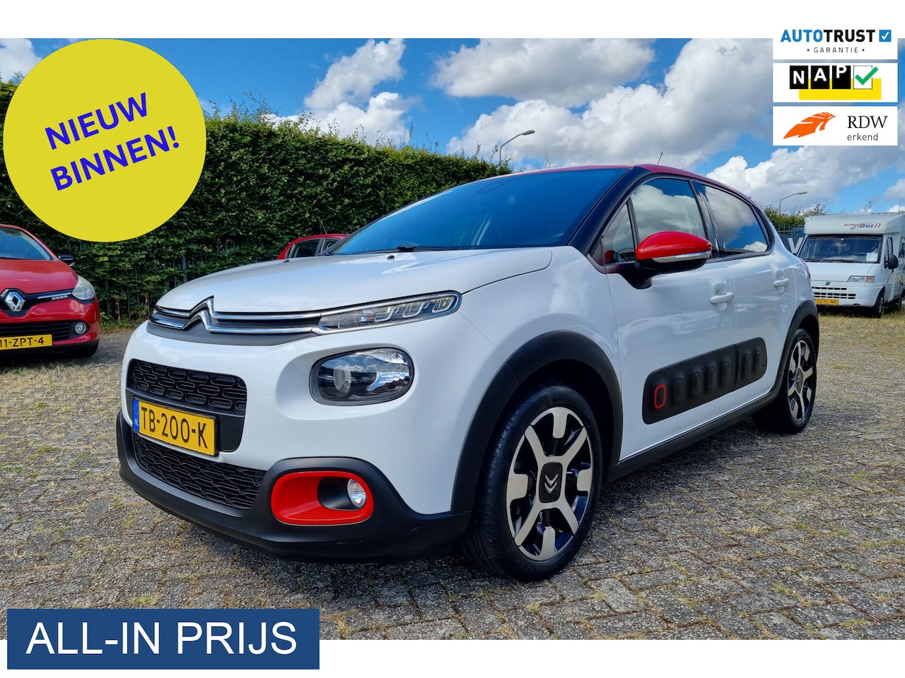 Citroën C3 - 1.2 PureTech S&S Shine ✅CARPLAY ✅DEALER ONDERHOUDEN - AutoWereld.nl