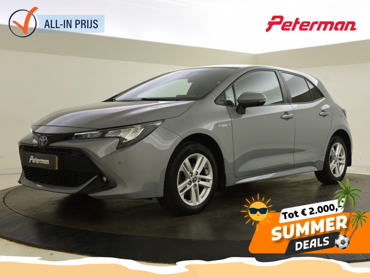 Toyota Corolla - 1.8 Hybrid Comfort | PDC | Trekhaak | Stoel + stuurverwarming - AutoWereld.nl