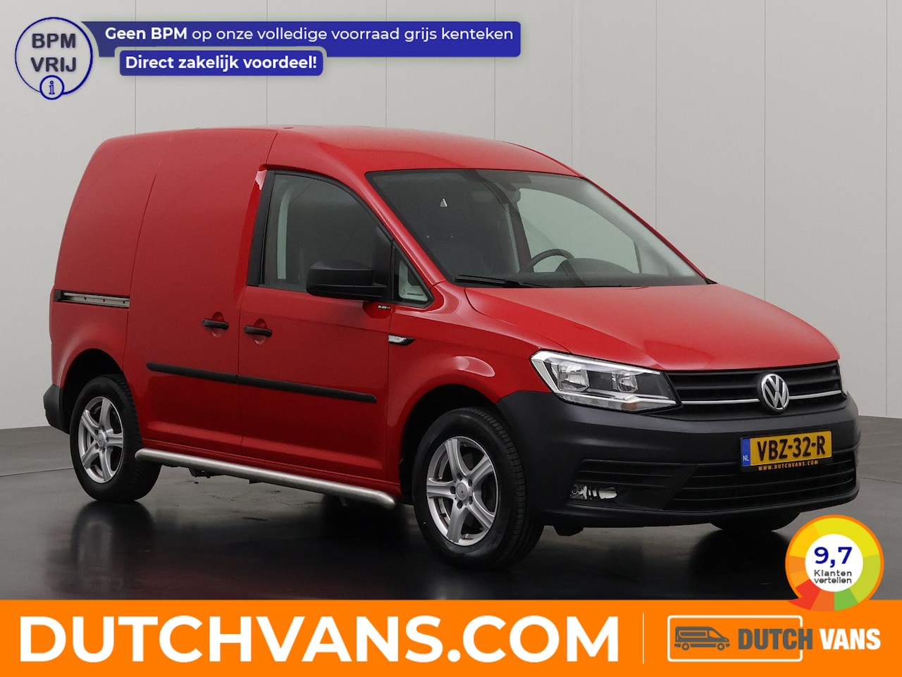 Volkswagen Caddy - 2.0TDI BMT Business | Euro 6 | Leder | Navigatie | Airco | Cruise | Trekhaak - AutoWereld.nl