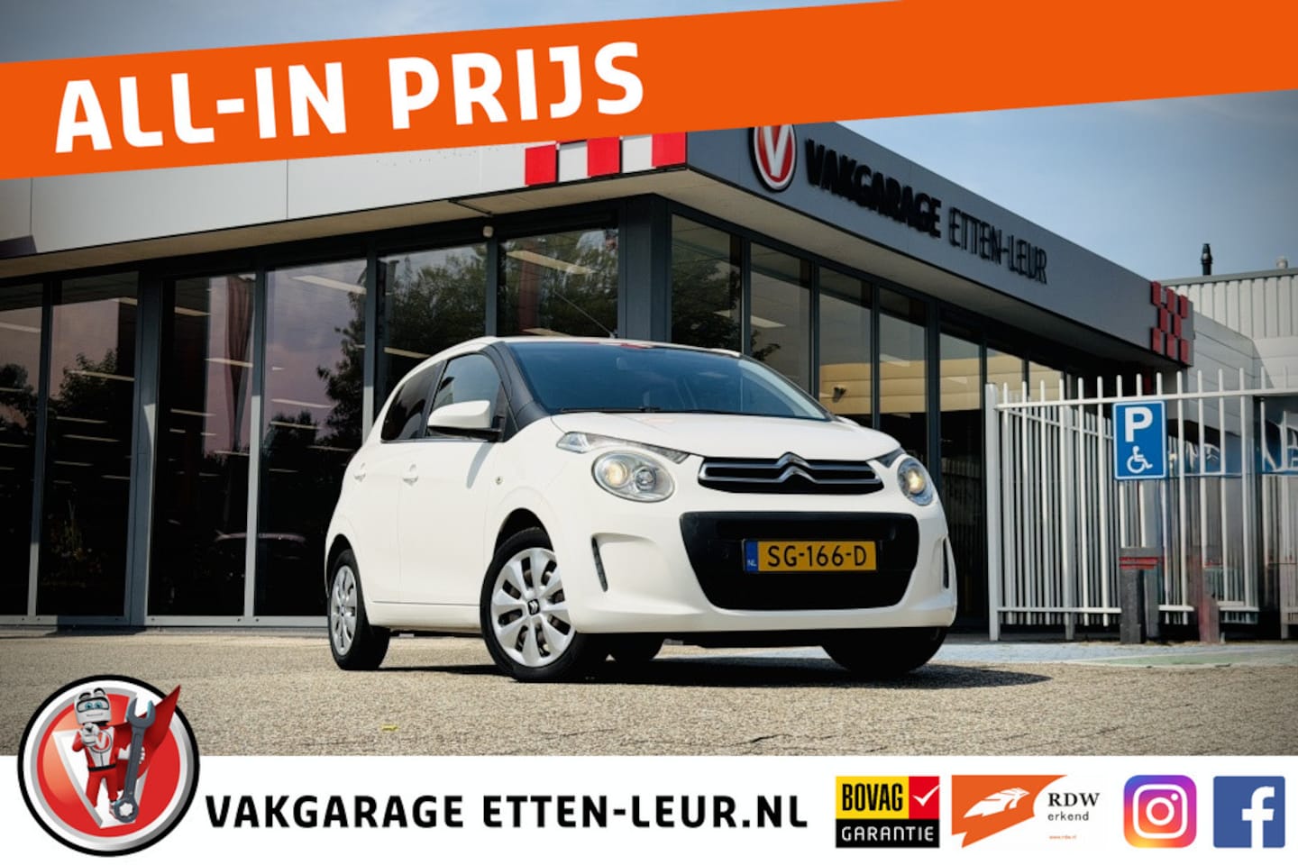 Citroën C1 - 1.0 e-VTi Feel | AIRCO | BLUETOOTH - AutoWereld.nl
