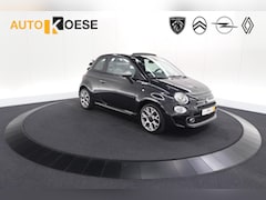 Fiat 500 C - 1.0 Hybrid Sport | Elektrisch Vouwdak | Apple Carplay | Climate Control | Parkeersensoren