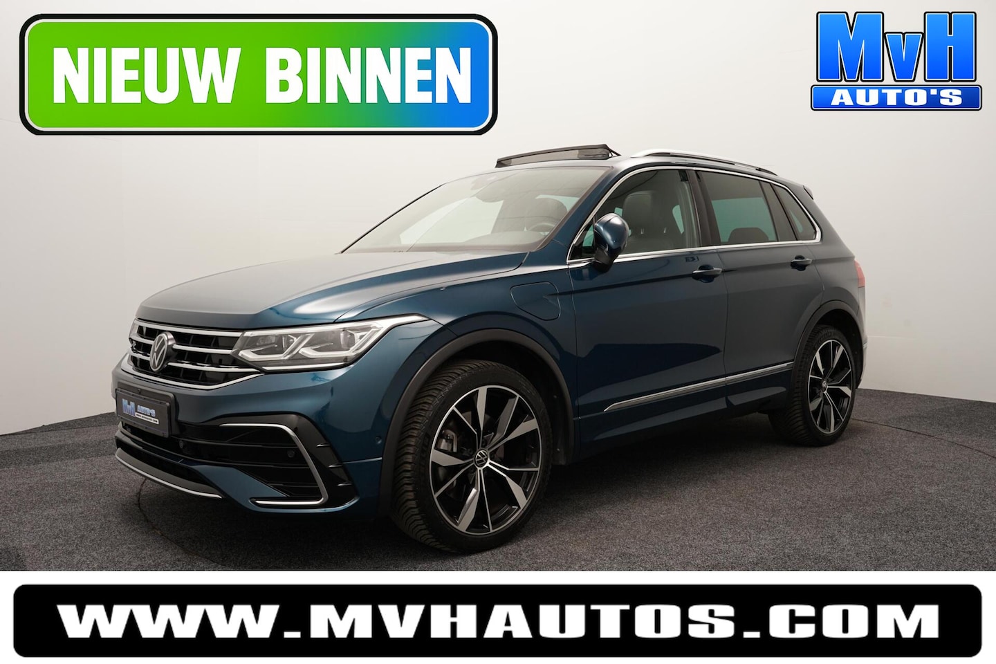 Volkswagen Tiguan - 1.4 TSI eHybrid R-Line|PANO|STOEL/STUUR.VERW - AutoWereld.nl