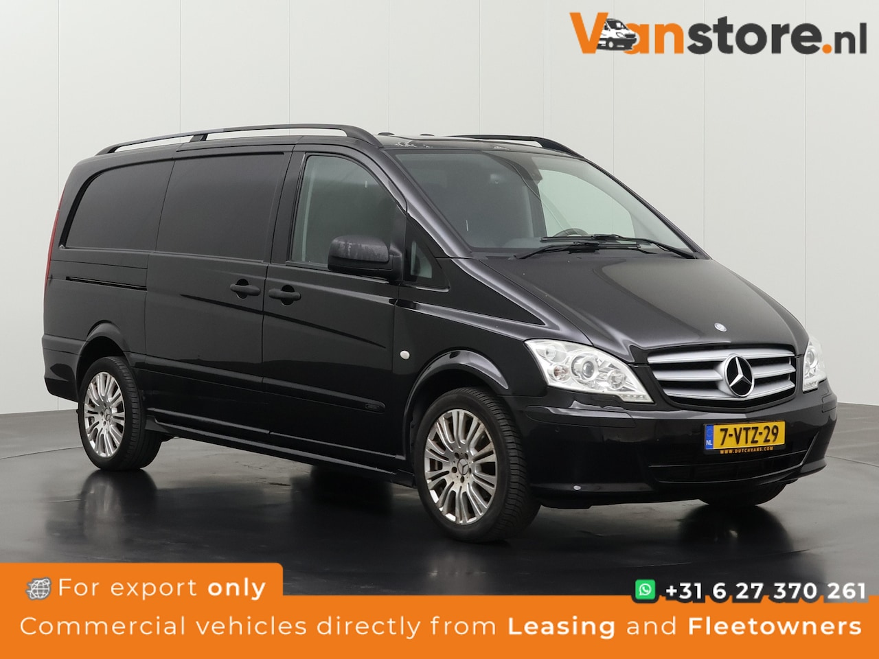 Mercedes-Benz Vito - 122CDI 3.0V6 Automaat | Leder | Airco | Cruise | Trekhaak - AutoWereld.nl