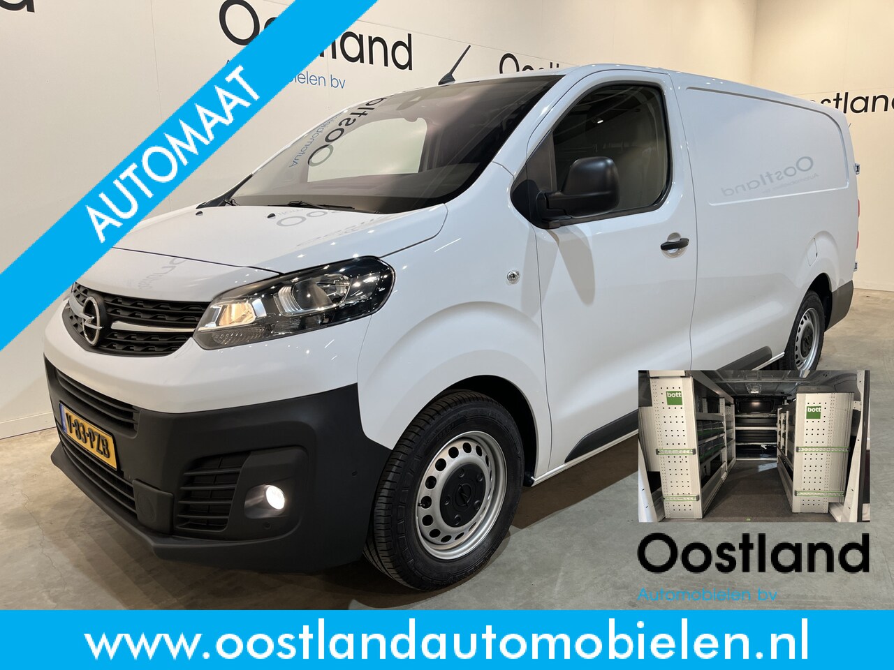 Opel Vivaro - 2.0 CDTI L3H1 180 PK Automaat / Servicebus / Bott Inrichting / Euro 6  / Airco / CarPlay / - AutoWereld.nl