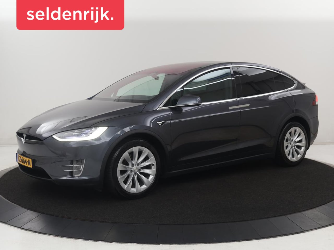 Tesla Model X - 100D 6p. | SOH 86,1% | Stuur/stoel verwarming | Leder | Memory | Sfeerverlichting | Adapti - AutoWereld.nl