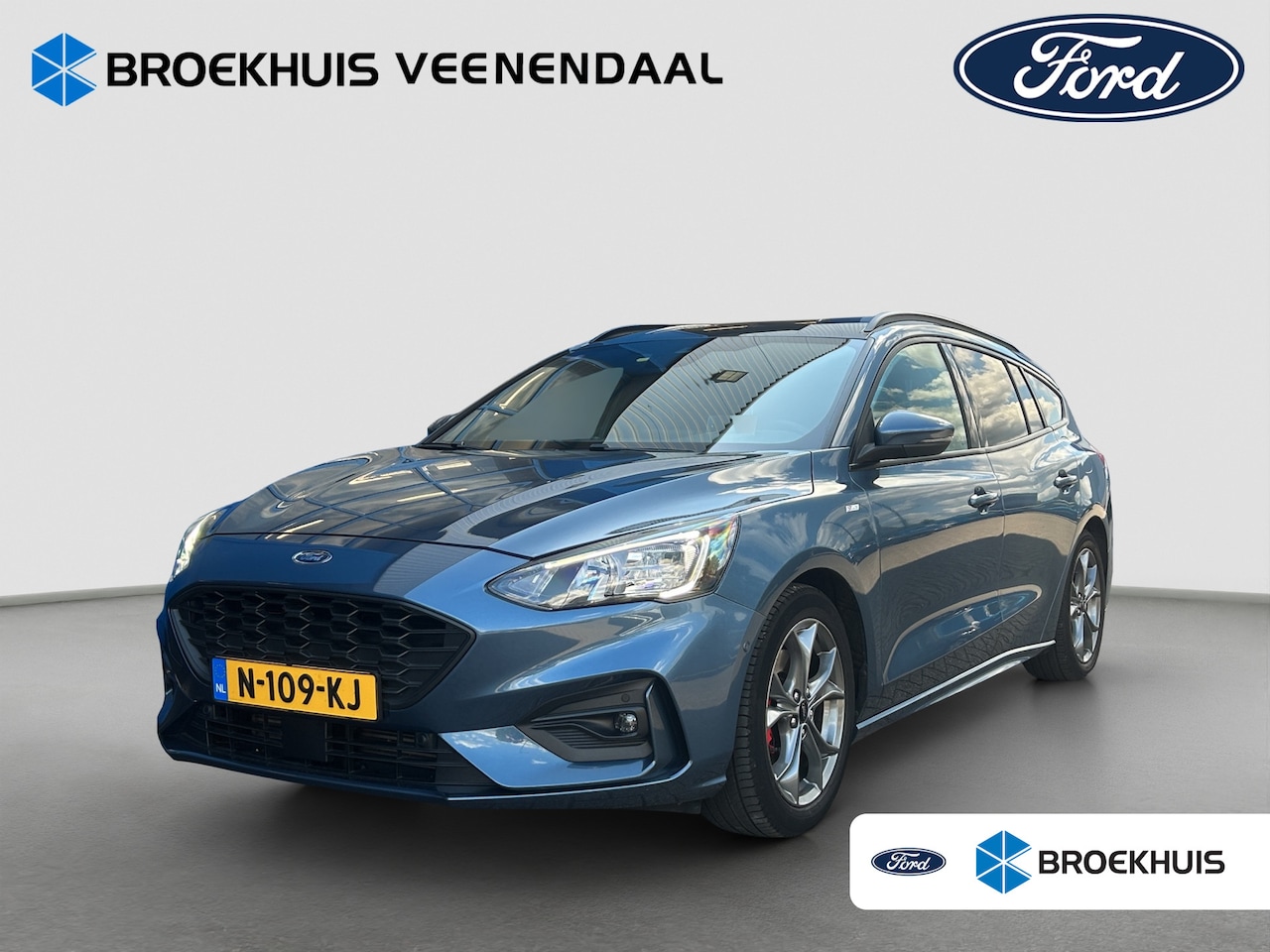 Ford Focus Wagon - 1.0 Hybrid ST Line X 155pk | Winter Pack | Camera | Cruise Control | Apple Carplay | Elek. - AutoWereld.nl