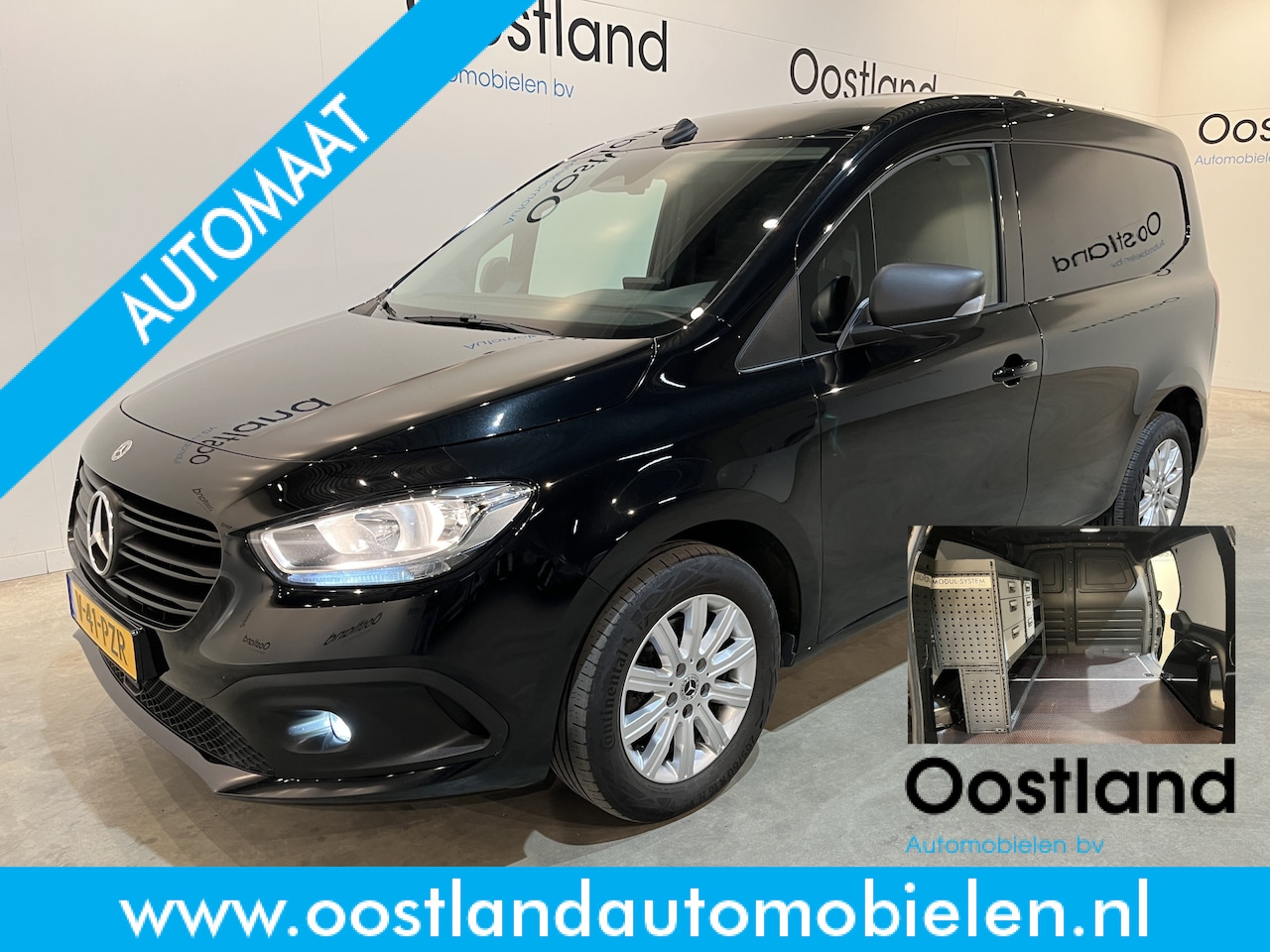 Mercedes-Benz Citan - 110 CDI L1 Pro Automaat Servicebus / Modul-System Inrichting / Euro 6 / Airco / CarPlay / - AutoWereld.nl