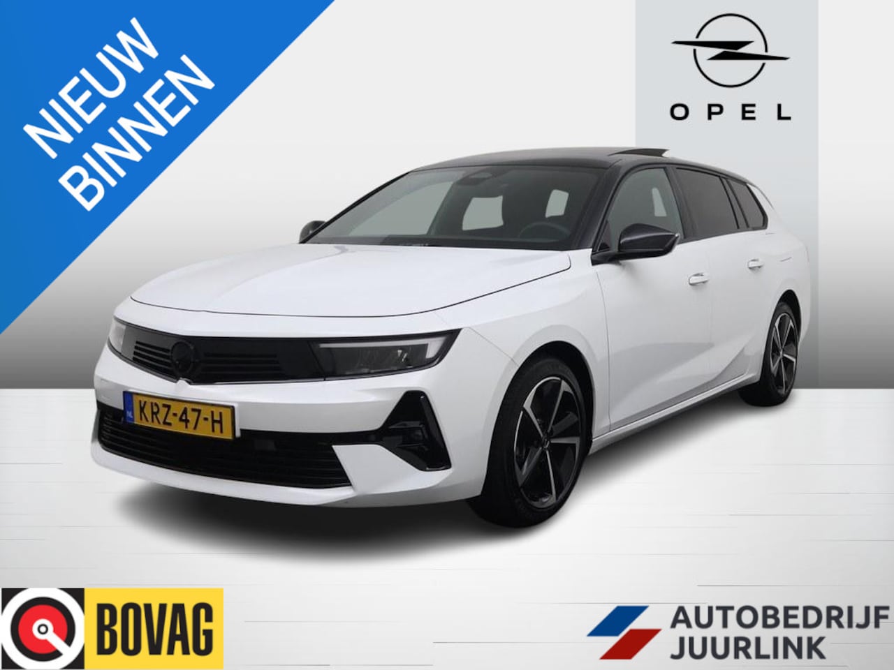 Opel Astra Sports Tourer - 1.6 Turbo 180pk Plug In Hybrid Ultimate GS Pano/ Alcantara/CarPlay/Led/Ad.Cruise - AutoWereld.nl