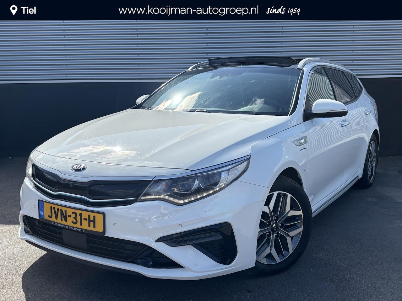 Kia Optima Sportswagon - 2.0 GDI PHEV ExecutiveLine Schuif/kanteldak, Trekhaak, Stoelventilatie + Stoelverwarming, - AutoWereld.nl