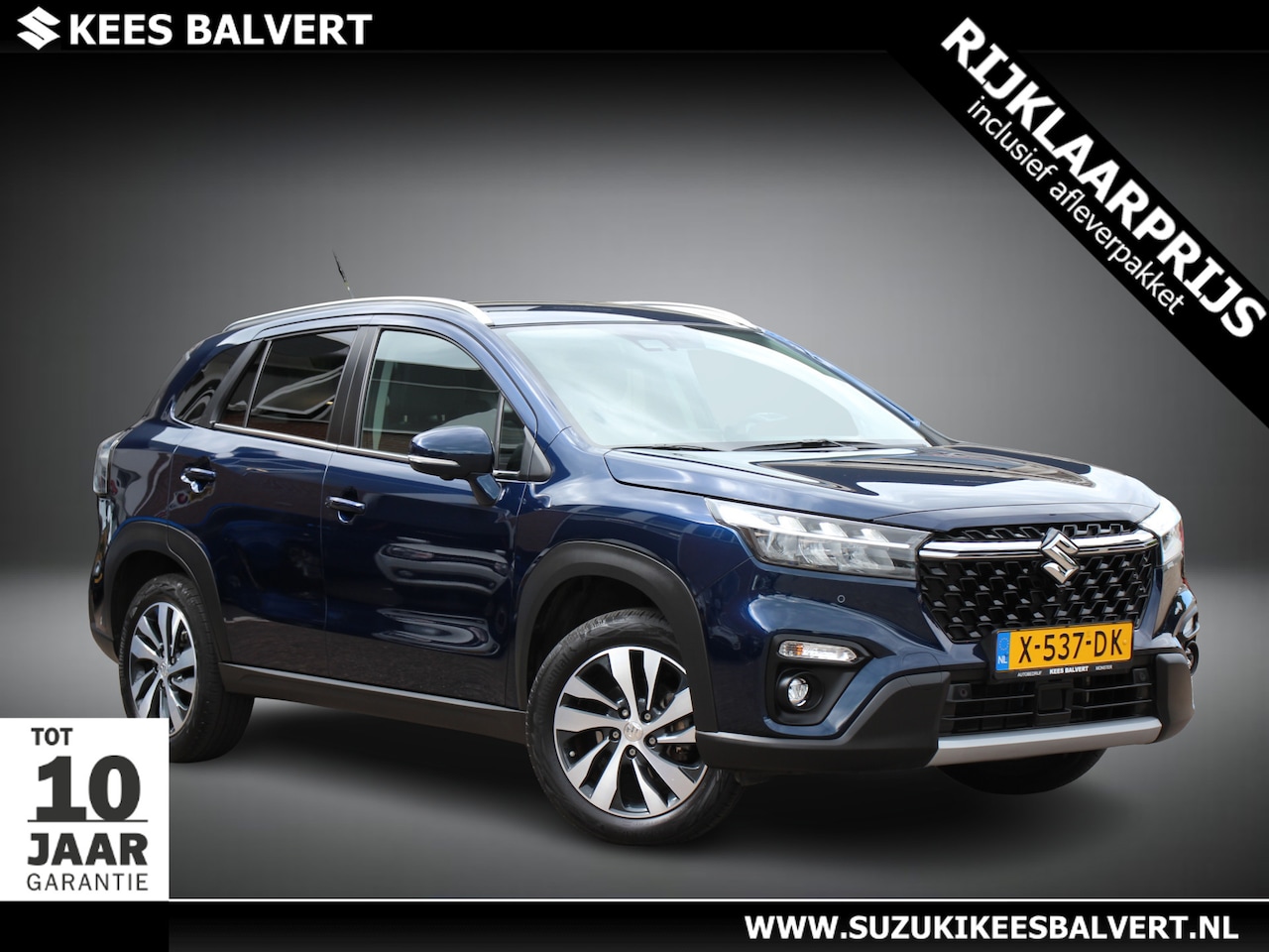 Suzuki S-Cross - 1.5 Style Hybrid Automaat | Dodehoek | Adapt. cruise | 360 camera | 10 jaar garantie | - AutoWereld.nl