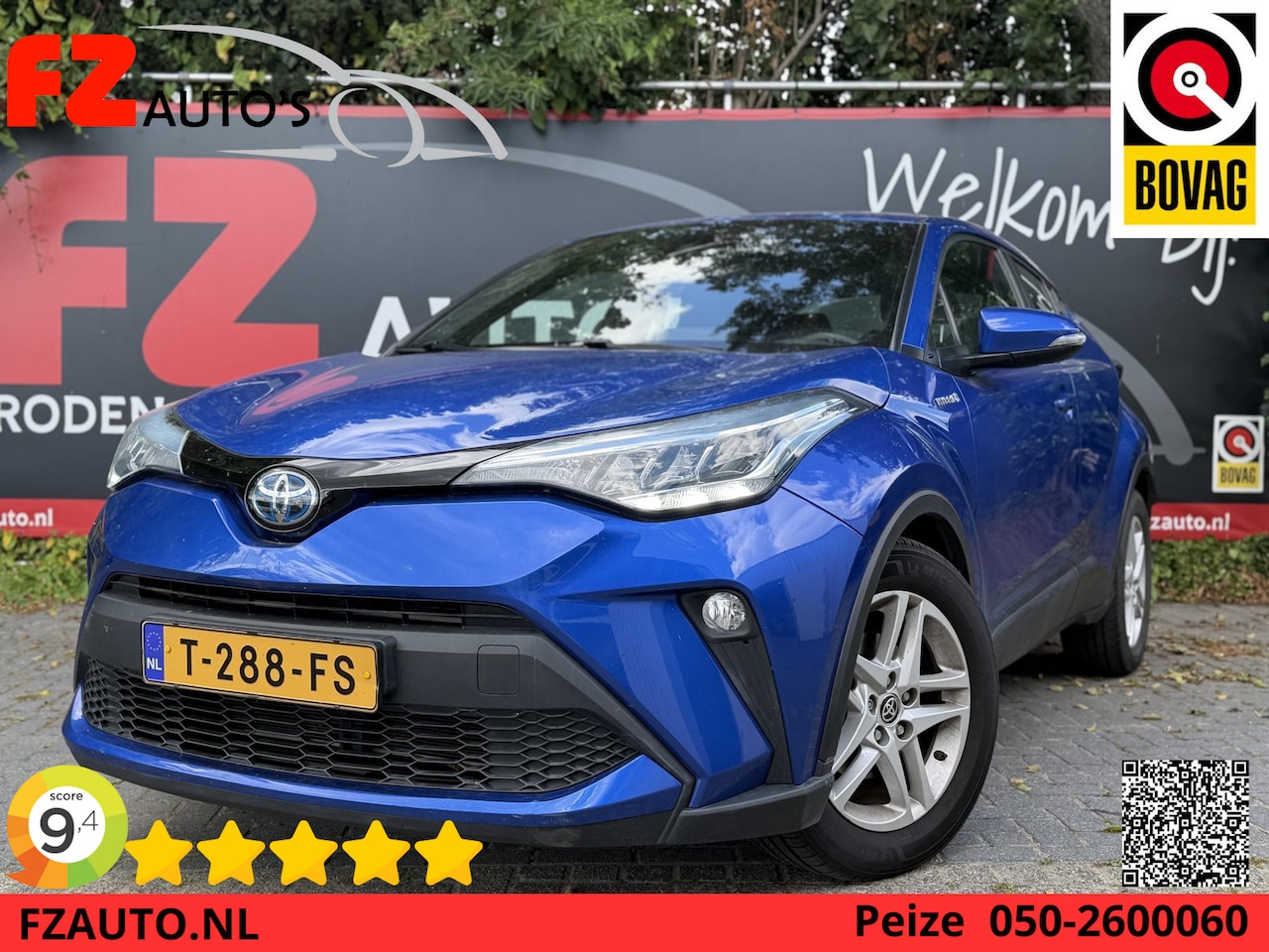 Toyota C-HR - 1.8 Hybrid Active Automaat - Achteruitrijcamera - Cruise Control - Trekhaak - AutoWereld.nl