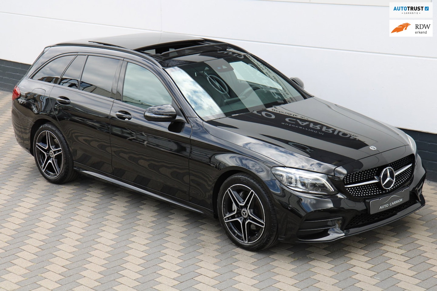 Mercedes-Benz C-klasse Estate - 180 AMG Pano Carplay Trekhaak !! - AutoWereld.nl