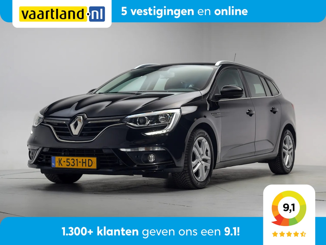 Renault Mégane Estate - 1.2 TCe Aut. [ Apple Carplay/Android Auto Climate Stoelverwarming Trekhaak ] - AutoWereld.nl
