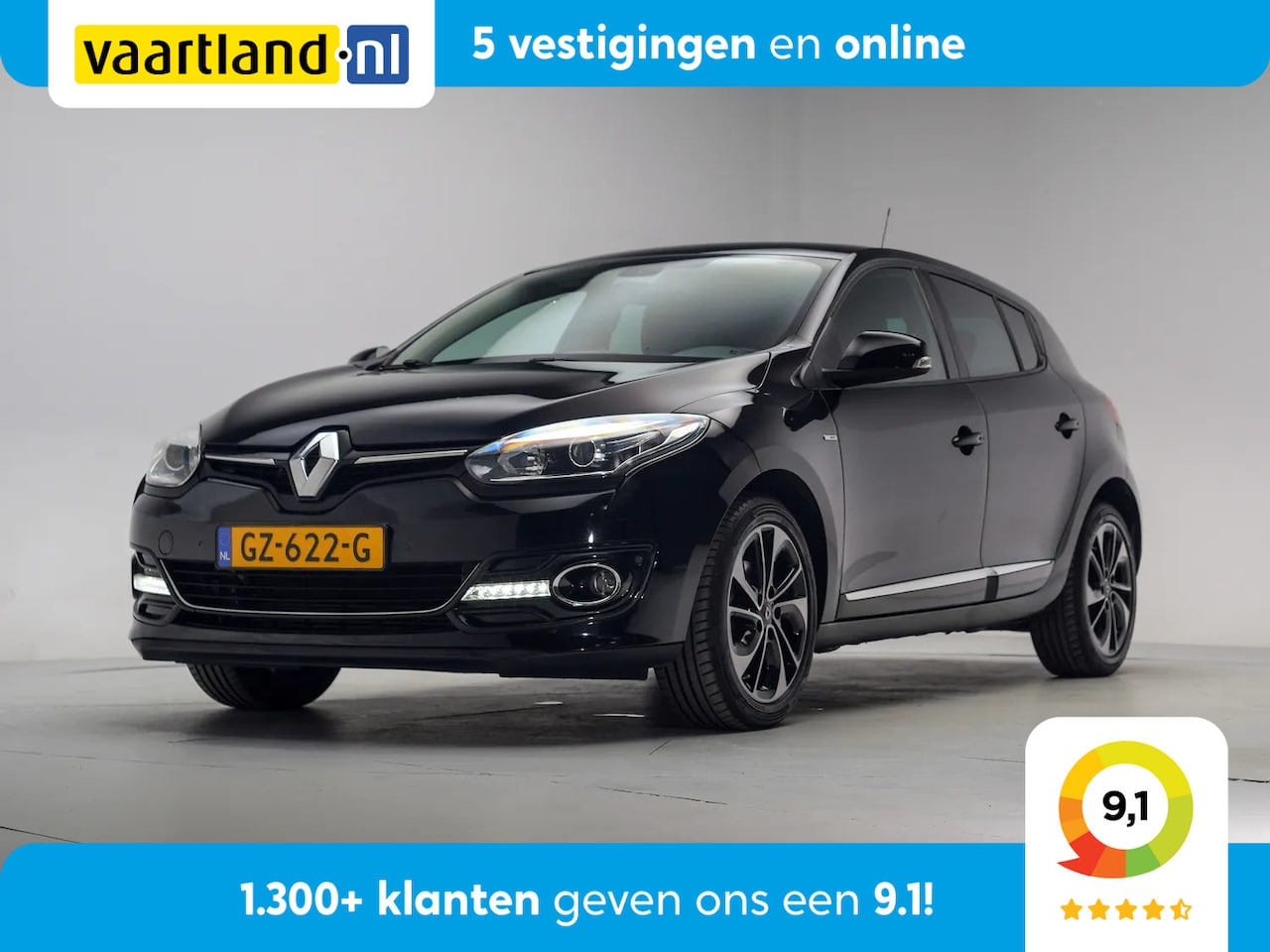 Renault Mégane - 1.2 TCe Bose [ Camera Half Leer PDC Navi Climate LMV ] - AutoWereld.nl