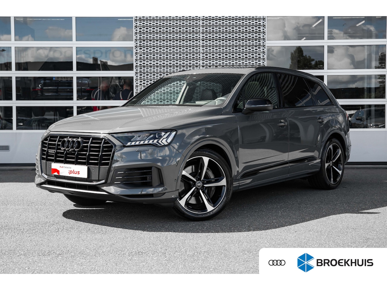 Audi Q7 - 55 TFSI e quattro Pro Line | Panoramdak | Bang & Olufsen | HUD | Servosluiting | | Alarm k - AutoWereld.nl