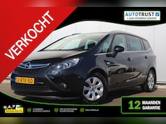 Opel Zafira Tourer - 1.4 Business+ 140PK Automaat Trekhaak Navigatie Achteruitrijcamera Clima Cruise Parkeersen
