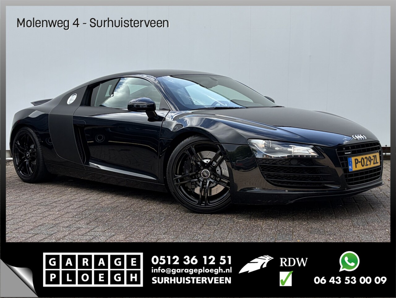 Audi R8 - 4.2 V8 FSI 421PK Quattro Automaat B&O Carbon Stoelverw Atmosferisch Full-Serviced! - AutoWereld.nl